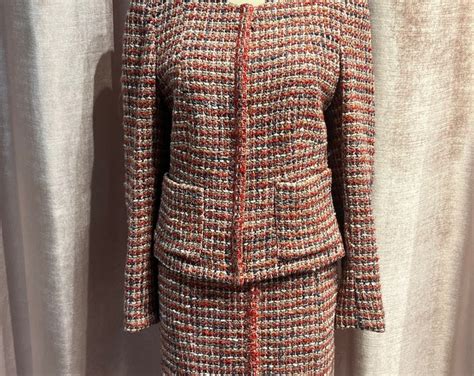 tweed donegal chanel|vintage chanel tweed suit.